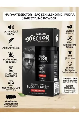 Lider MAGNESİA SEXTOR WAX PUDRA 20 GR TOZ WAX ESRA STRONG