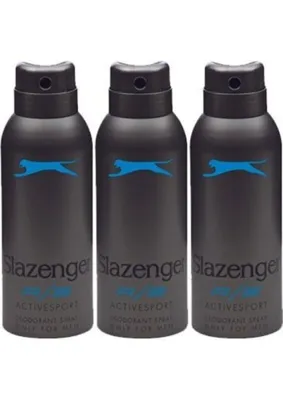 Slazenger Deodorant Active Sport 150ml Yeşil X 3 Adet