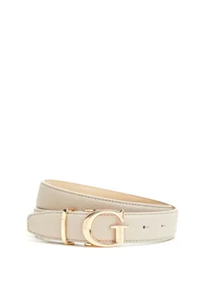 Guess Devon Ekru Kadın Kemer