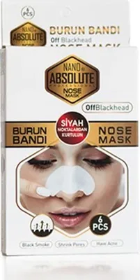 Nano Absolute Siyah Nokta Temizleyici Burun Bandı