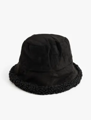 Koton Peluş Bucket Şapka