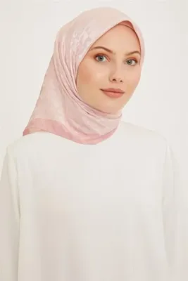 ARMİNE Jakarlı İpek Pamuk Eşarp 30