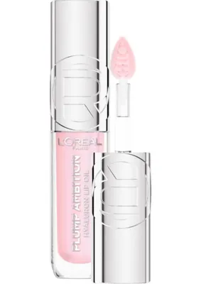 L'Oréal Paris L'oreal Parıs Plump Ambition Hyaluron Lip Oil Besleyici ve Nemlendirici Dudak Parlatıcısı - 101 Cristal Clear