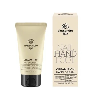Diğer Alessandro Spa Cream Rich Handcreme Sıkılaştırıcı El Kremi 75 Ml