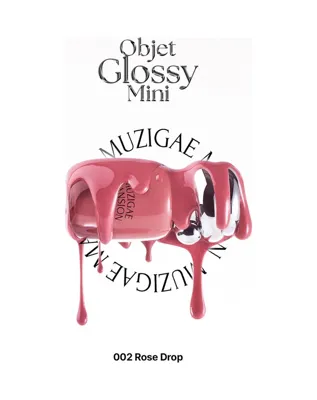 Muzigae Mansion Muzigaee Mansion Objet Glossy Mini 002 Rose Drop
