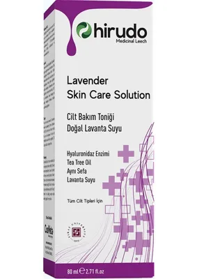 Hirudo Medicinal Leech Hirudo - Lavender Skin Care Solution Cilt Bakım Toniği
