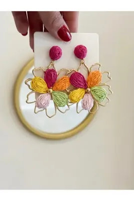 Luvia Accesories Raffia Bloom