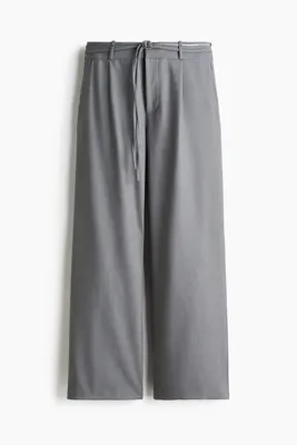 H&M Kemerli Şık Pantolon