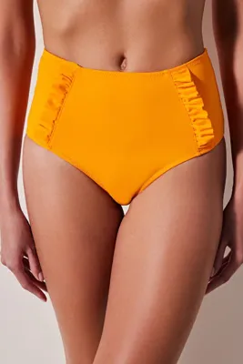 Penti High Ruffle Turuncu Bikini Altı