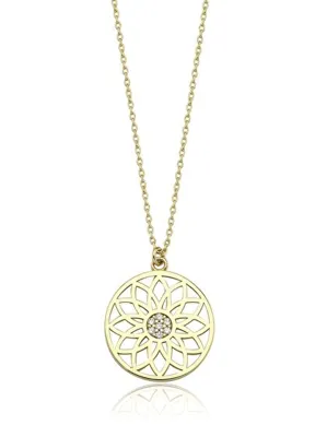 Hamza Yılmaz Jewelry Yaşam Çiçeği 14 Ayar Altın Kadın Kolye