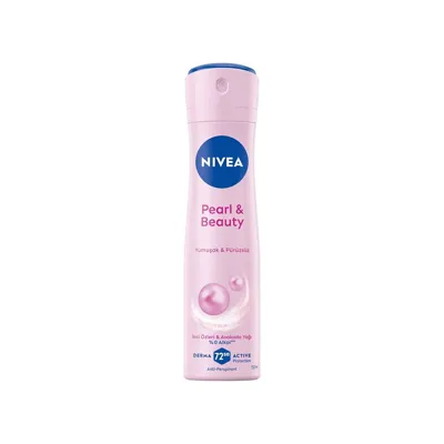 NIVEA Nivea Kadın Sprey Deodorant 48h Anti-perspirant Koruma Pearl&Beauty 150 ml