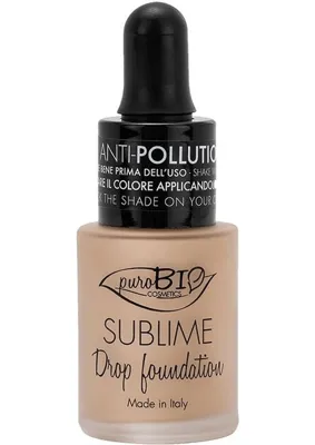 Purobio Cosmetics Sublime Drop Foundation 15 Ml - 03y