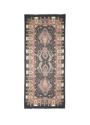 Etro Boheme Desenli Kadın Yün Şal