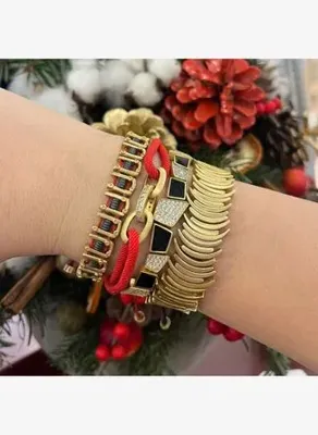 Juju Mood Taşlı Rope Bileklik