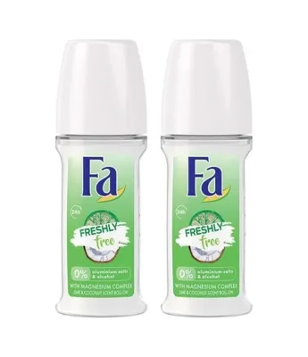 FA Coconut&Lime Roll-On Deodorant 50 ML x 2