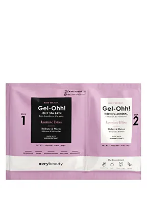 voesh New York Gel-Ohh! Jasmine Bliss Jöle Spa Pedikür Seti