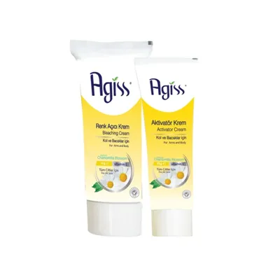 Agiss Tüy Sarartıcı Krem 70 gr + 35 gr