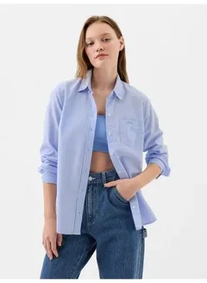 Gap Logo Oxford Gömlek