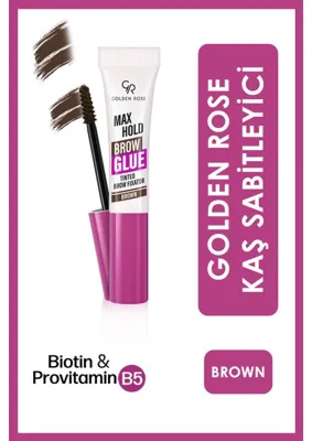 Golden Rose Max Hold Brow Glue - 104 Brown - Kahverengi Kaş Sabitleyici
