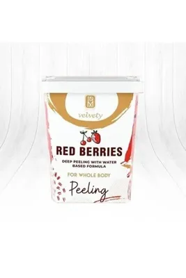 IDM VELVETY Kırmızı Meyveli Yağ Bazlı Vücut Peelingi 400ml
