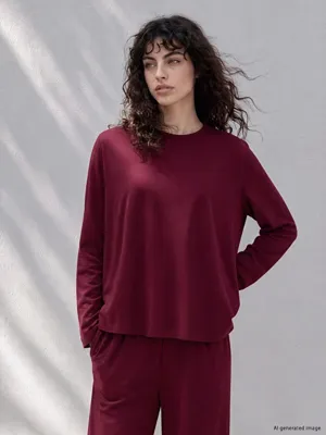 LCW Petite Soft Touch Kadın Tişört