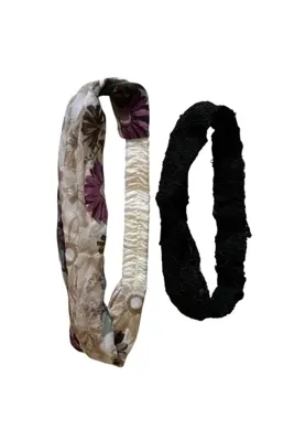 artıbir bodrum Saç Bandı Lastikli Paraşüt Bandana