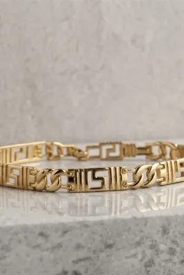 Genel Markalar Gold Renk Örgülü Bileklik