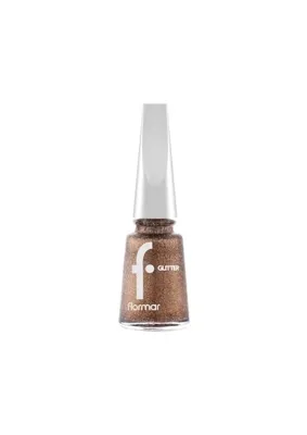 Trendexa Yoğun Simli Şeffaf Oje; Glitter Nail Enamel, GL040 Golden ORCHID-8682536049955
