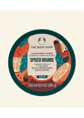 shop Spıced Turuncu Şeker Vücut Scrub - Turuncu, Vanilya ve Tarçın Zengin & Smoothing Soyma 250