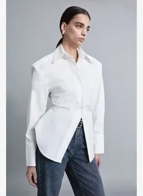 Vatkalı Strong shoulder gömlek - Premium Edition