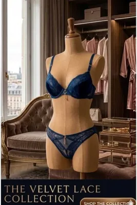 Le Jardin SİLİKONLU TAŞLI SÜTYEN TAKIM KADIN