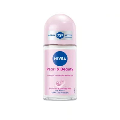 Nivea Kadın Roll-On Deodorant Pearl & Beauty 50 Ml - 5 Adet