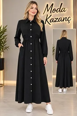 Moda Kazanç Tensel kumaş elbise