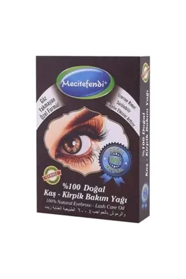 Mecitefendi Doğal Kaş Kirpik Bakım Yağı 2 Adet 8 Ml