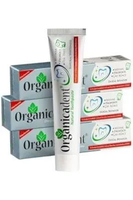 Yıldızan bgm shop Organicadent Üçlü Koruma Doğal Diş Macunu (3'lü Paket) 414149