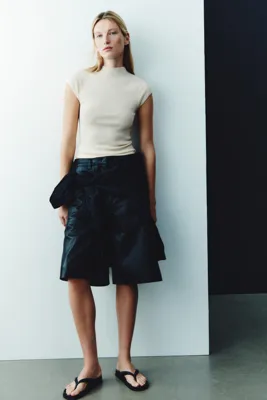 H&M Yarım Balıkçı Yakalı İnce Triko Üst