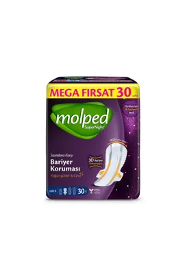 MOLPED Süpernight Gece Mega Ped 30 Adet