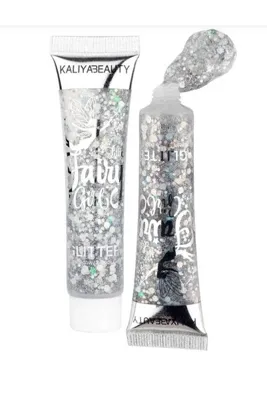 KALIYABEAUTY Gümüş Glitter Parlatıcı