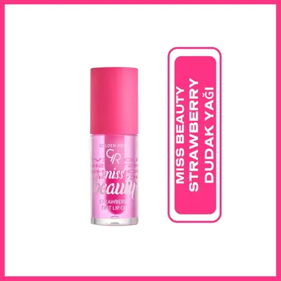 Golden Rose Miss Beauty Tint Lip Oil Dudak Parlatıcısı Strawberry