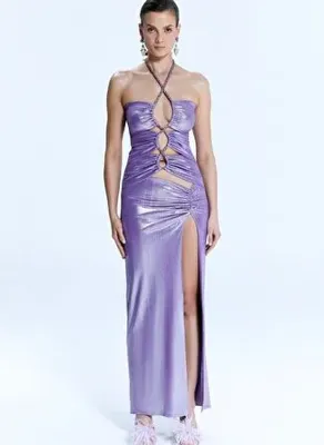 Nur Karaata Revka Long Dress