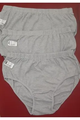 GÜMÜŞ Likralı Bato Külot 3'lü Paket Battal Boy (3xl)