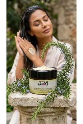 Jem Kozmetik Bitkisel Biberiye Saç Bakım Maskesi Keratin Rosemary Hair Mask