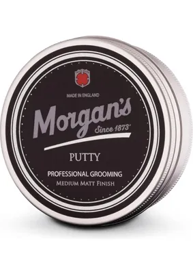 Morgan's Pomade Putty Medium Matt Finish - Orta Tutuşlu, Hacim Veren Mat Şekillendirici Krem 75 ml
