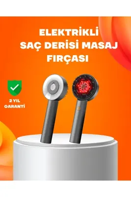 POYTREND Kırmızı Işık Terapi Saç Derisi Masaj Tarağı 3 Modlu Yağ Hazneli - PPPPPP1342-2481
