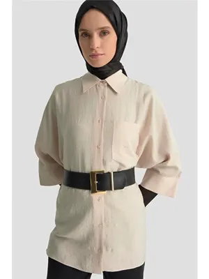 Armine Tunik 25Yd9171 Bej