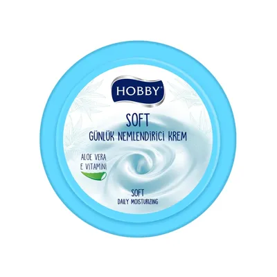 HOBBY Soft Günlük Nemlendirici Krem Aloe Vera E Vitamini 20 ml