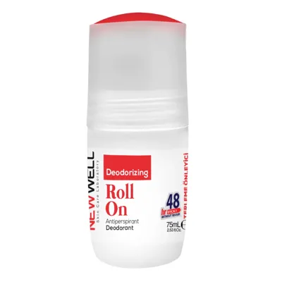 New Well Antiperspirant Whitening Unisex Roll On 75 ml Red