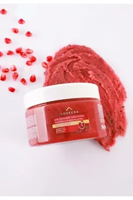 LOVECRA Body Scrub Yağ Bazlı Kuru Ciltler İçin Doğal Tuzlu Vücut Peelingi 290gr