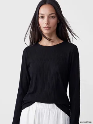 LC Waikiki Bisiklet Yaka Kadın Fitilli Body