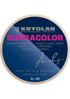 Kryolan Supracolor® Fondöten Küçük Boy 8 ml 01001 G183